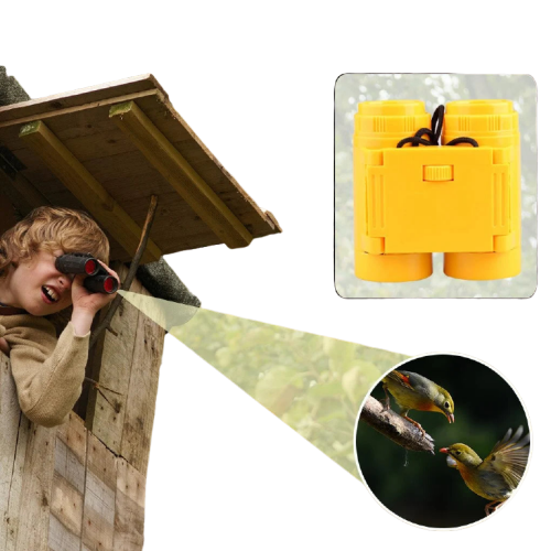 Jumelles Pliables Enfant Haute Résolution pour Observation Extérieure