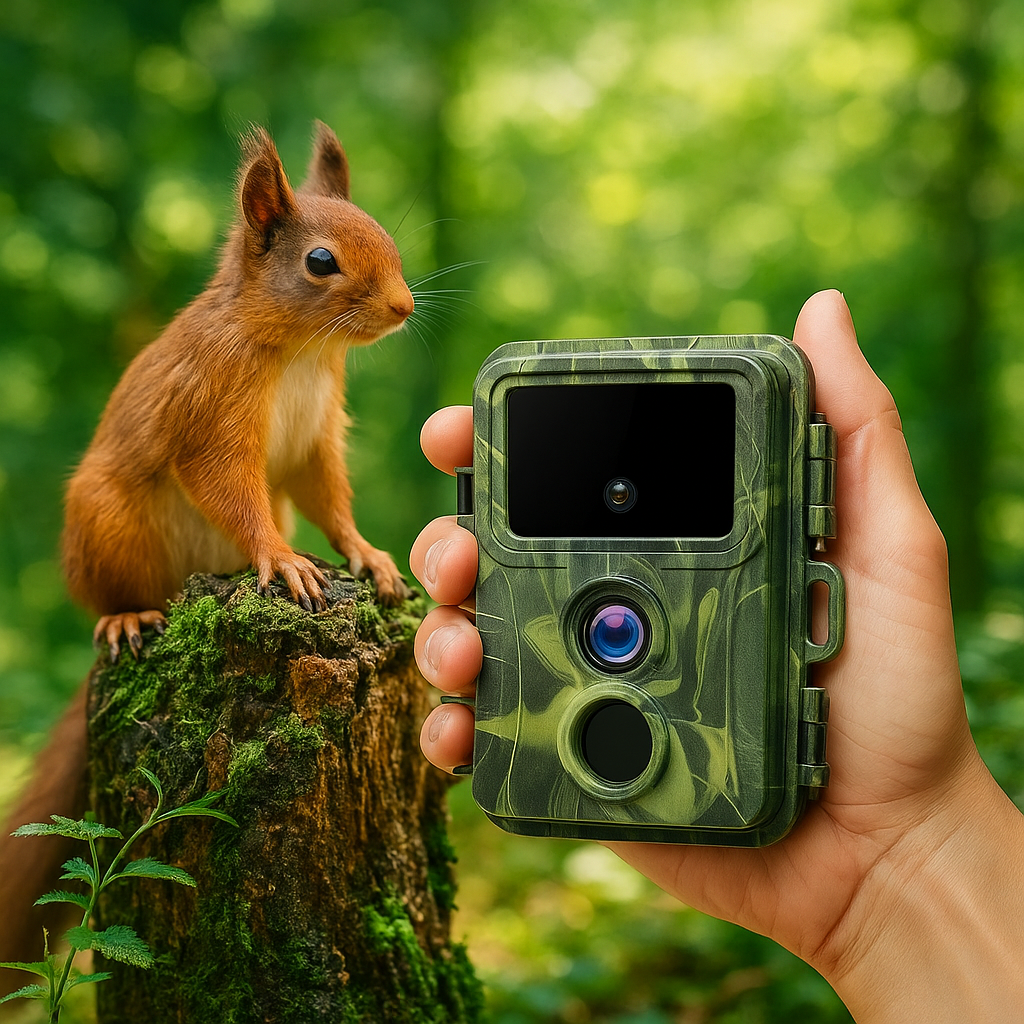 Caméra de Chasse Miniature Mini600 - 20MP avec Vision Nocturne Infrarouge