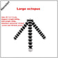 Trépied Flexible Octopus pour Smartphones et Appareils Photo - Polyvalence et Stabilité