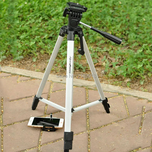 Trépied Ultra-Léger pour Caméra et Jumelles avec Clip Mobile