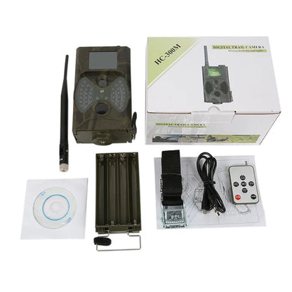 Caméra de Chasse Vision Nocturne HC-300M - 16MP avec Capteur Infrarouge et Envoi MMS