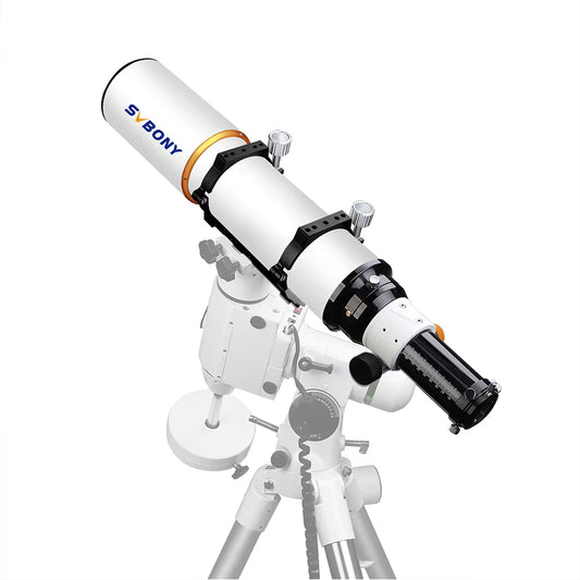 Lunette astronomique apochromatique ED FPL-51 F/6-F/7 pour astrophotographie et observation planétaire
