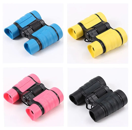 Jumelles Enfant 4x30, Légères et Colorées pour Exploration Extérieure