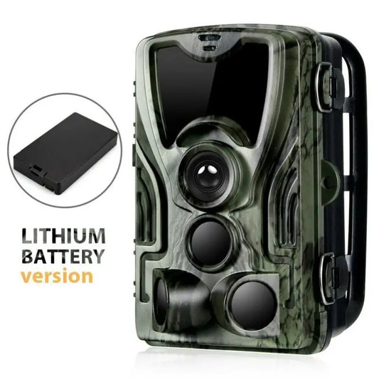 Caméra de Chasse 20MP 1080P avec Vision Nocturne Infrarouge et Batterie Lithium