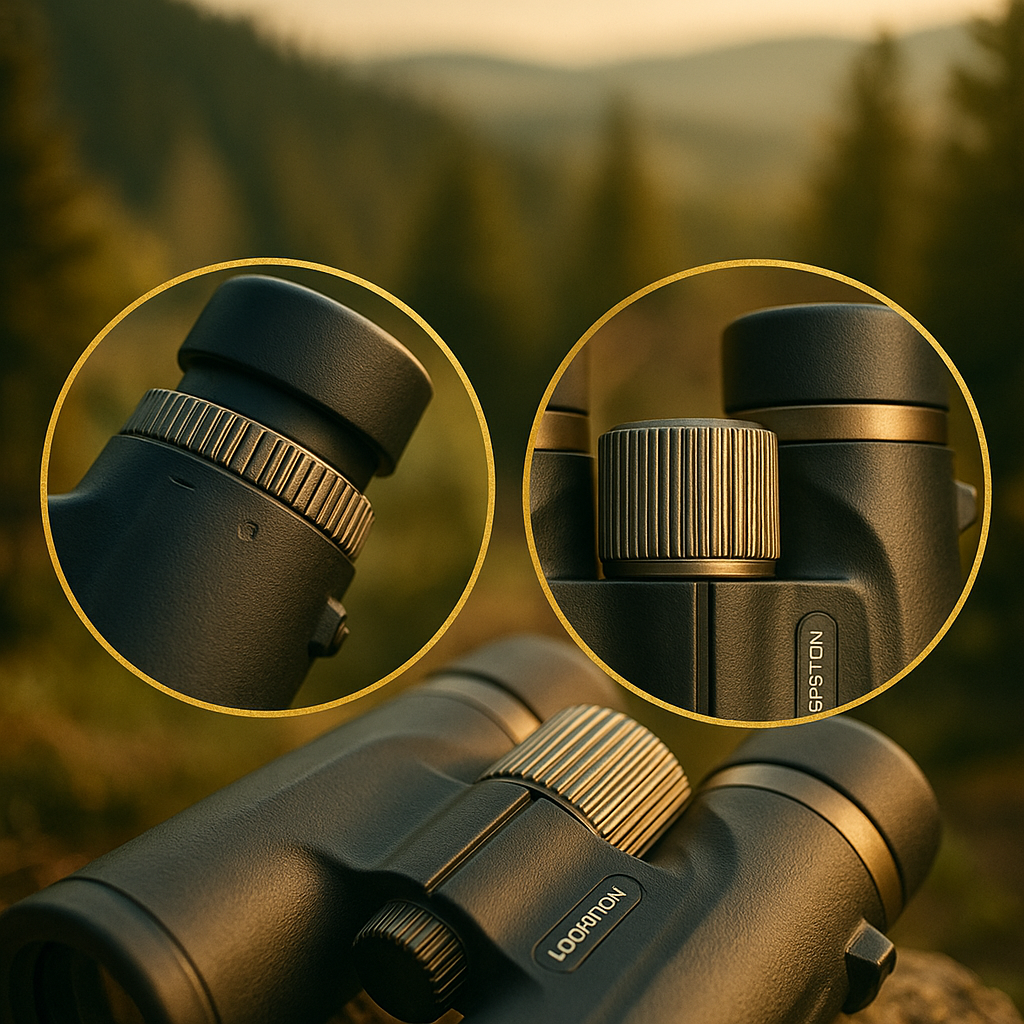 Jumelles HD 12x42 : Performance Longue Portée et Étanchéité IPX6