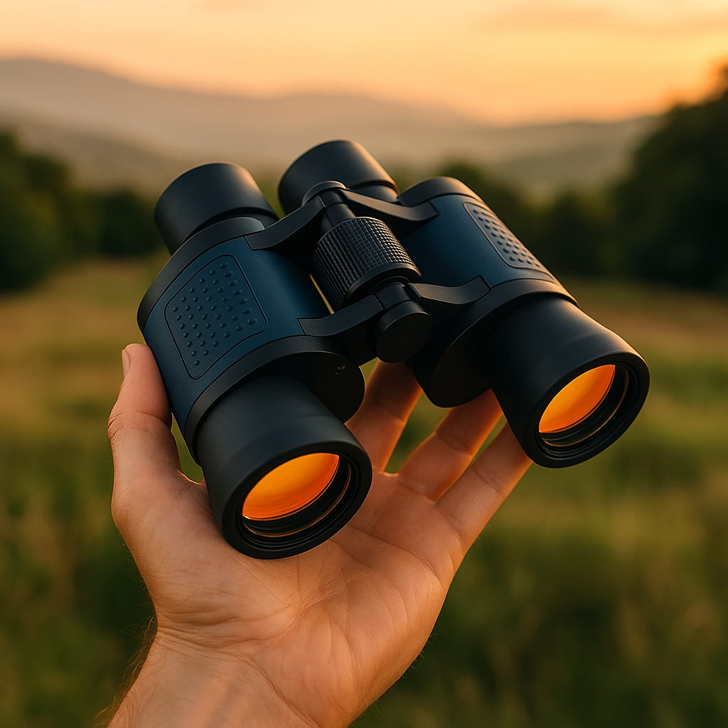 Jumelles Haute Précision 60X60 Vision Nocturne BAK4 pour Chasse et Outdoor