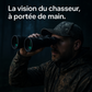 Jumelles Puissantes 10-380x100 pour Chasse et Observation Nocturne