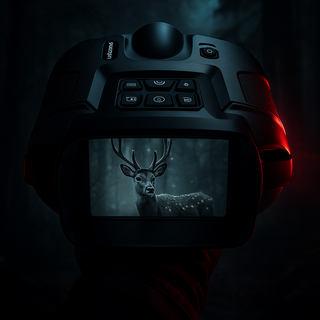 Jumelles Vision Nocturne 4K avec Zoom Numérique 8X et Capteur Infrarouge