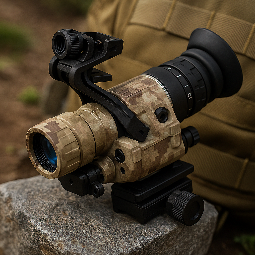 Lunettes de Vision Nocturne Numériques HD PVS-14 - Polyvalentes pour Sécurité et Observation