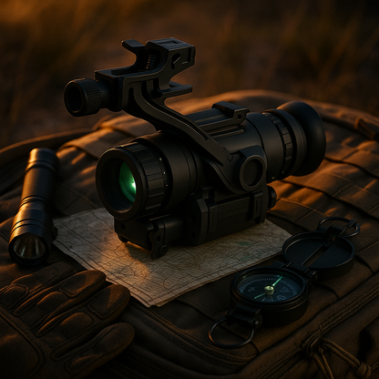 Lunettes de Vision Nocturne Numériques HD PVS-14 - Polyvalentes pour Sécurité et Observation