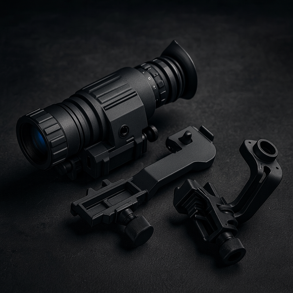 Lunettes de Vision Nocturne Numériques HD PVS-14 - Polyvalentes pour Sécurité et Observation