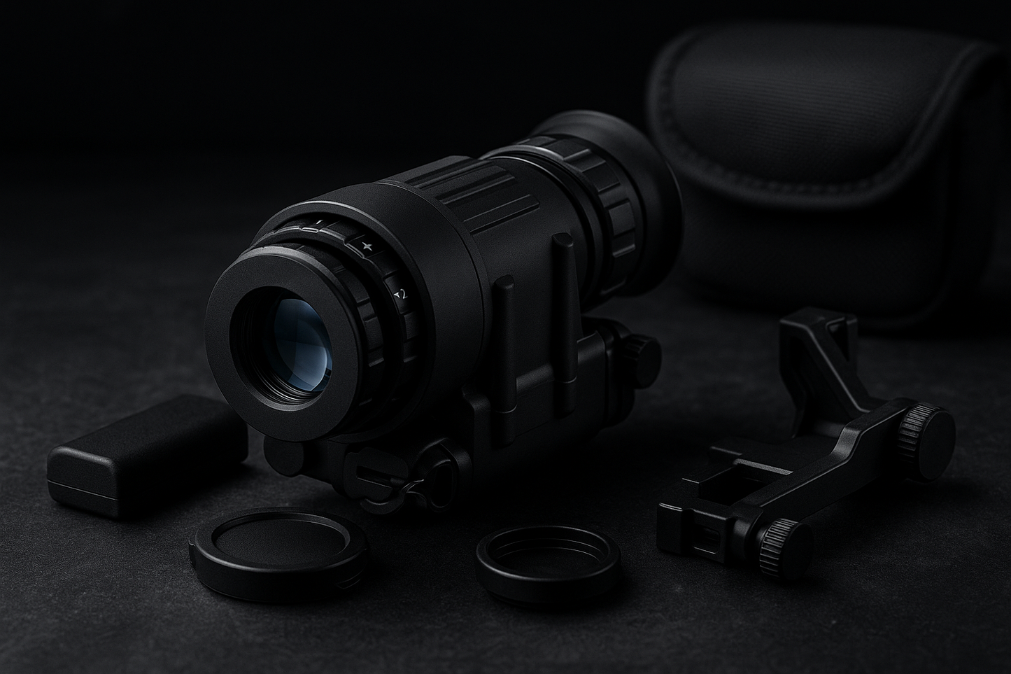 Lunettes de Vision Nocturne Numériques HD PVS-14 - Polyvalentes pour Sécurité et Observation