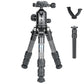 Trépied de Table Léger en Fibre de Carbone pour Appareil Photo DSLR 10kg