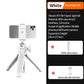 Trépied Mini Ulanzi MT-08 Blanc Polyvalent pour Appareils Photo et Smartphones