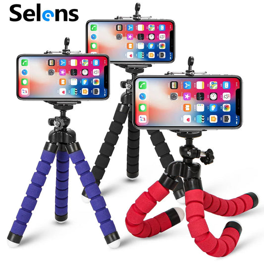 Trépied Flexible Octopus pour Smartphones et Caméras - Polyvalence et Stabilité