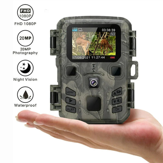 Caméra de Chasse Étanche 20MP pour Observation Nocturne Parfaite