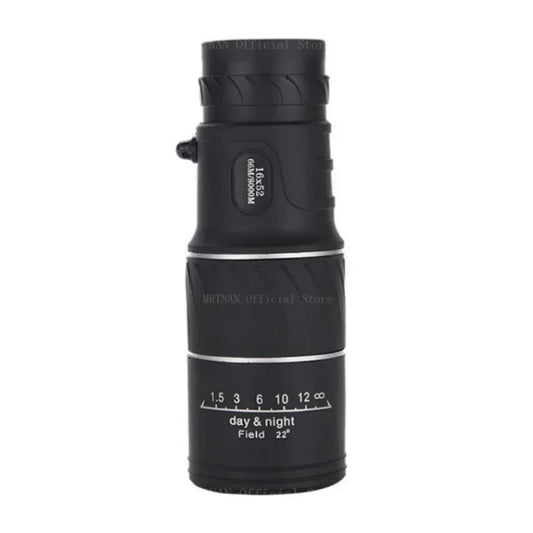 Monoculaire 16X52 HD avec Vision Nocturne et Portée Longue pour Chasse