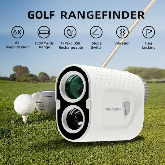Télémètre de Golf Avancé avec Portée 1000 Yards et Vibration
