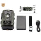 Caméra de Chasse 20MP 1080P avec Vision Nocturne Infrarouge et Batterie Lithium