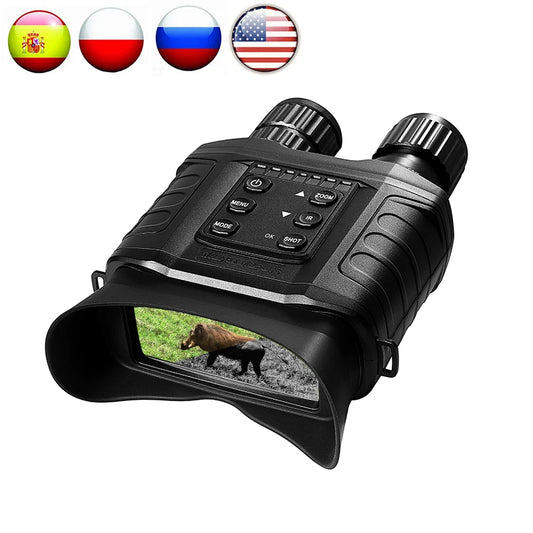 Jumelles Vision Nocturne Infrarouge WG550B avec Écran Large et Focus USB