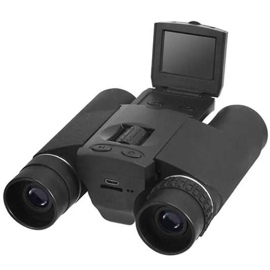 Jumelles Numériques 10x25 avec Zoom et Écran LCD 2" pour Performance Nocturne