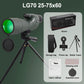 Télescope Monoculaire 25-75x60 avec Zoom Puissant et Étanchéité IPX4