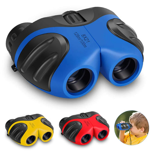 Jumelles 8x21 Compactes pour Enfant – Pour découvrir la nature avec des yeux de lynx