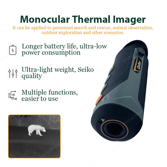 Caméra Thermique Monoculaire pour Chasse et Observation Nocturne