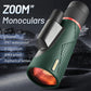 Monoculaire Zoom Hautes Performances 8-16x56 avec Prisme BAK4 et Étanchéité IPX7