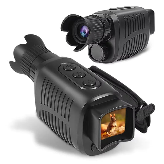 Monocle de Vision Nocturne Infrarouge avec Zoom Numérique 5X pour Chasse