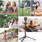 Support Trépied Polyvalent pour Selfies et Vidéo avec Fixation Téléphone