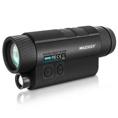 Jumelles Vision Nocturne Avancée avec MILESEEY NV20 Télémètre Intégré pour Chasse et Observation