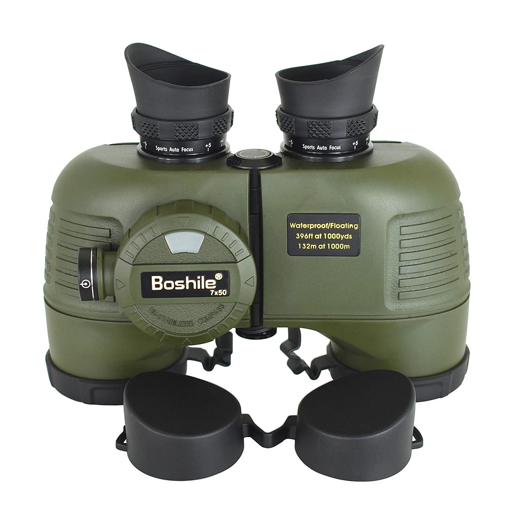Jumelles Marines 7x50 avec Compas, Étanches et Auto Focus