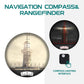 Télescope Militaire 10x50 Étanche avec Boussole et Télémètre