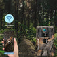 Caméra de Chasse 4K avec Vision Nocturne Infrarouge et Capteur WiFi