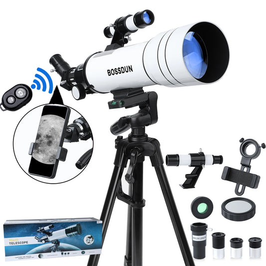 Télescope Monoculaire Professionnel 333x avec Lentilles FMC et Trépied