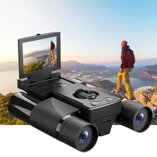 Jumelles Numériques DT10 / DT30 / DT40 – Caméra HD, Zoom 8x, Capture Photo/Vidéo, Écran LCD, Idéales pour l'Observation Outdoor
