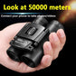 Jumelles Compactes HD Zoom Puissantes pour Observation Longue Distance Outdoor