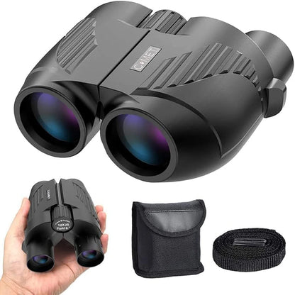 Jumelles Compactes 10x25 Étanches pour Observation et Randonnée