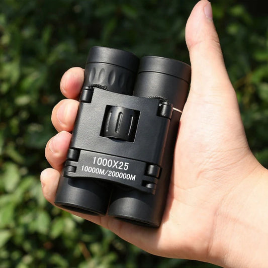 Jumelles Compactes HD 10x pour Observation Lointaine et Randonnée