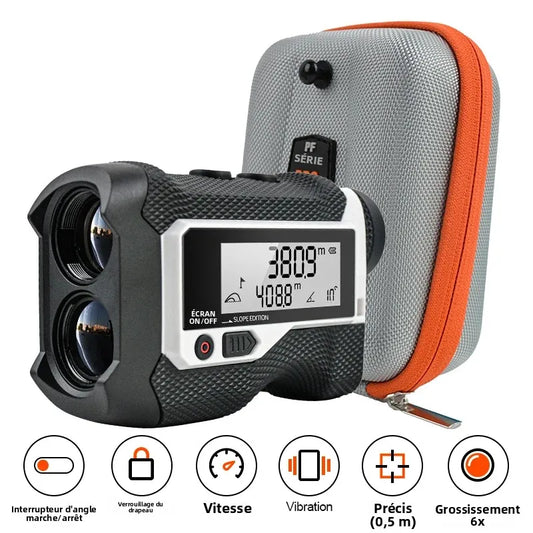 Télémètre Laser de Golf 800m avec Écran LCD et Verrouillage Drapeau