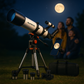 Télescope Astronomique Haute Puissance avec Large Ouverture et Trépied Stable