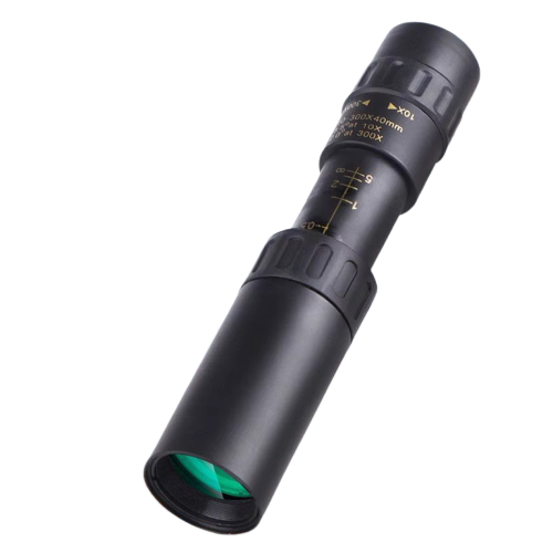 Télescope Monoculaire 10-300x avec Lentille IR et Stabilisation Avancée