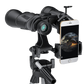Jumelles Militaires 20X50 HD BAK4 avec Zoom Puissant et Étanchéité IPX4