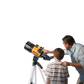 Télescope Réfracteur 150X avec Objectif 70mm et Support Smartphone