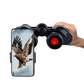 Jumelles 80x80 professionnelles HD 10x avec traitement FMC et châssis robuste pour chasse, camping et randonnée