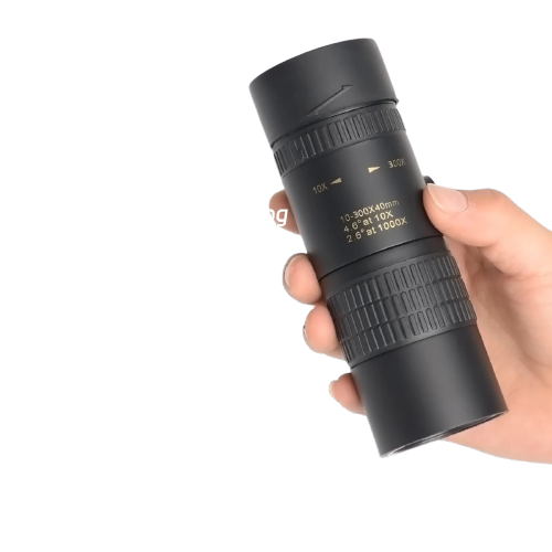 Monoculaire HD 4K BAK4 : Zoom 10-30x, Étanche et Stabilité Avancée