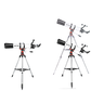 Télescope Astronomique Haute Puissance avec Large Ouverture et Trépied Stable