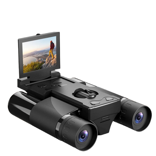 Jumelles Numériques DT10 / DT30 / DT40 – Caméra HD, Zoom 8x, Capture Photo/Vidéo, Écran LCD, Idéales pour l'Observation Outdoor