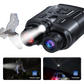 Jumelles Vision Nocturne 4K avec Zoom Numérique 8X et Capteur Infrarouge